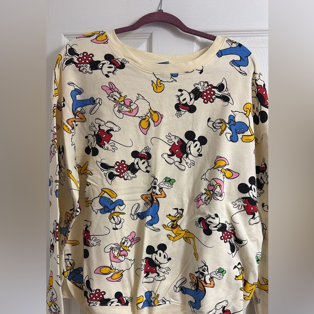 Disney Character Print Sweatshirt
